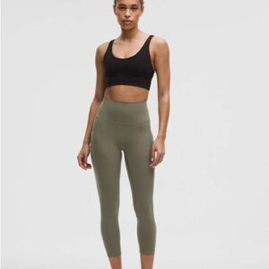 Women’s Lululemon Align High-Rise Crop Leggings with Pockets 23" Length Size 8